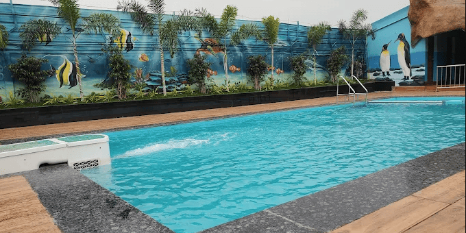 Akshat Green Resort pool